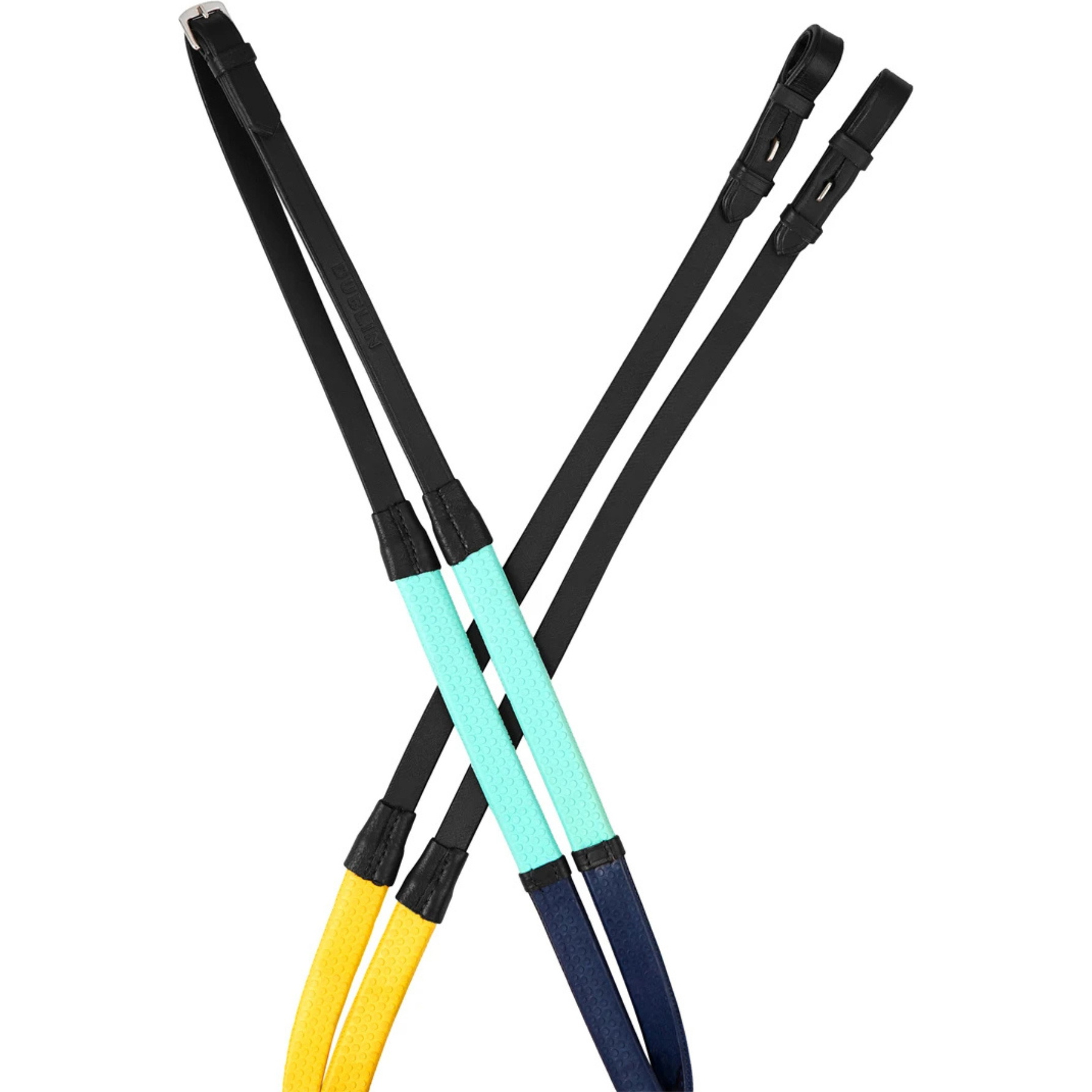 2026 Dublin Rainbow Reins 1031512 - Black / Multi